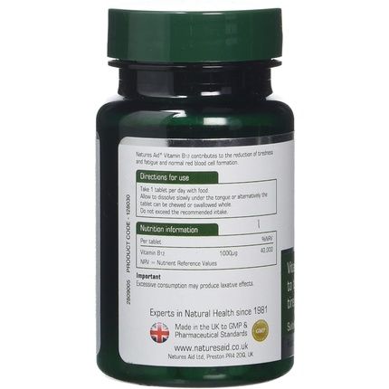 Natures Aid Vitamin D3 1000Iu 180 Tablets - Image 3