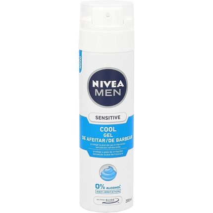 Nivea Men Sensitive Cool Shaving Gel 200Ml