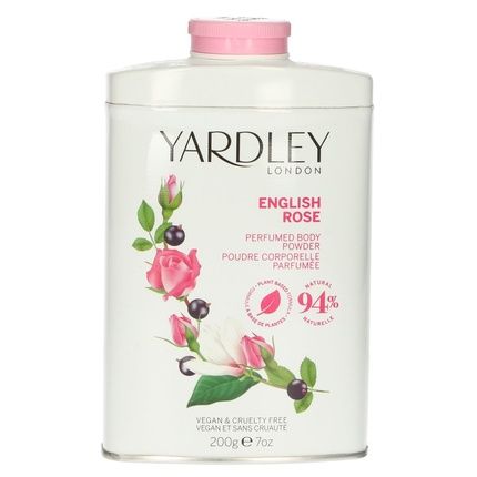 Yardley London English Rose Perfumed Body Powder 200G