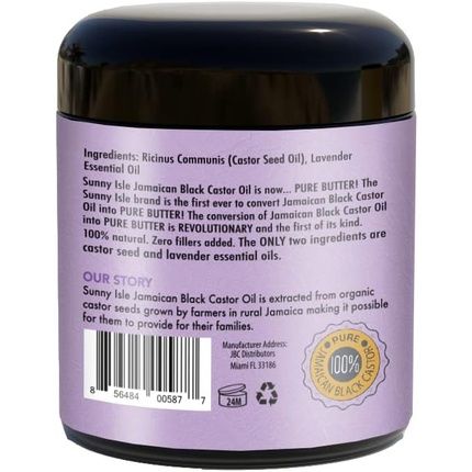 Jamaican Black Castor Oil Lavender Pure Butter 118Ml