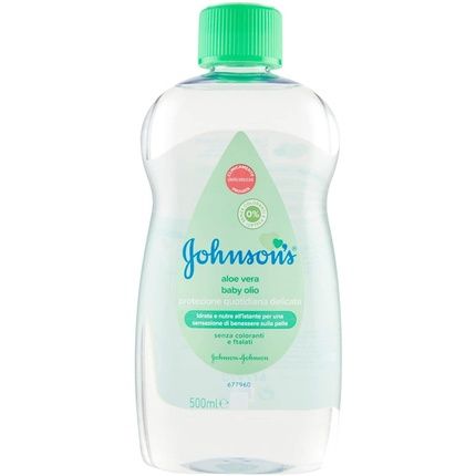 Johnson'S Baby Oil With Aloe Vera 500Ml