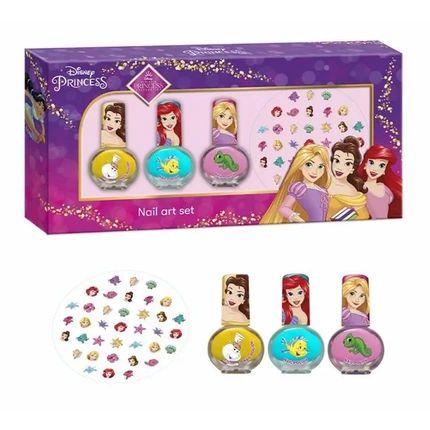 Disney Lorenay Disney Princess Nail Art Set 4 Pieces
