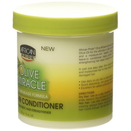 African Pride Olive Miracle Leave-In Conditioner 15 Ounce