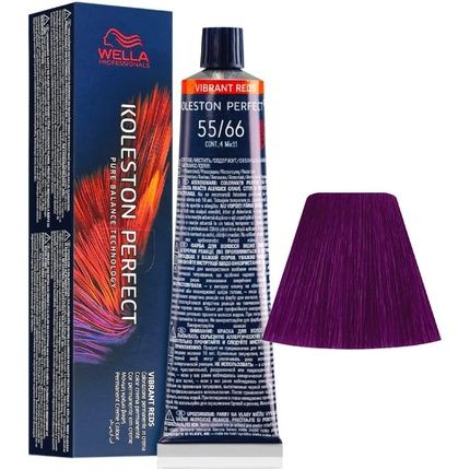 Wella Koleston Perfect Vibrant Reds 55/66 Sweet Chestnut Intense Violet Intense 60Ml