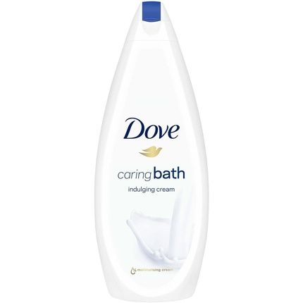 Dove Indulging Cream Caring Bath With 1/4 Moisturising Cream 720Ml - Pack Of 3