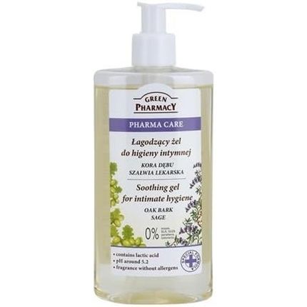 Green Pharmacy Sage And Oak Bark Intimate Wash Lotion 300Ml