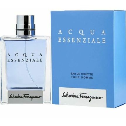 Salvatore Ferragamo Essential Water 1.0 Oz Edt Spray For Men New In Box - Image 3