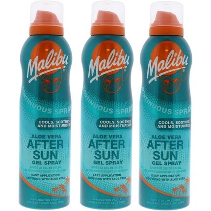 Malibu Continuous Spray Aloe Vera Aftersun Gel Spray 175Ml