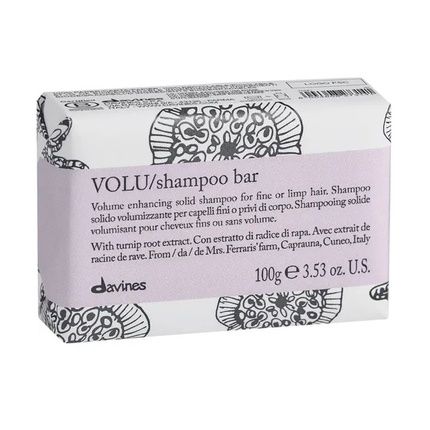 Essential Haircare Volu Shampoo Bar Moisturizing Shampoo Bar For Dry And Dehydrated Hair 100G