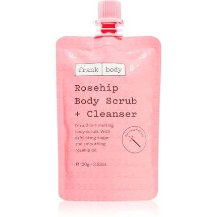 Frank Body Rosehip Exfoliating Body Cleanser 100 G