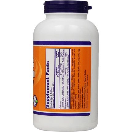 Now Calcium And Magnesium 250 Tablets - Image 3