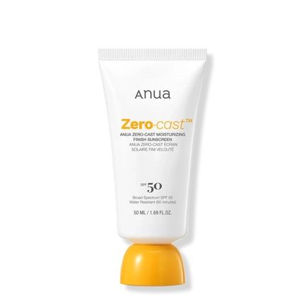 Anua Zerocast Moisturizing Finish Sunscreen Spf 50