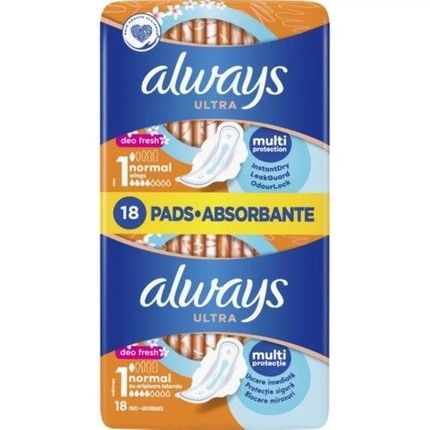 Always Ultra Instant Dry Normal External Absorbents