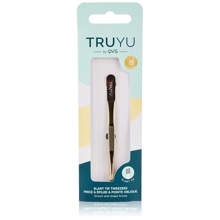Qvs Global Uk Ltd Gold Edition Slant Tip Tweezers