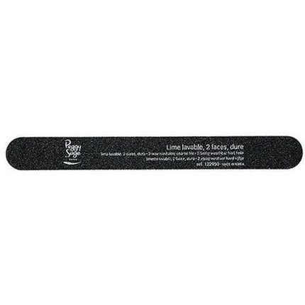 Peggy Sage 2-Way Nail File Coarse 100/100 Black