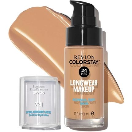 Revlon Colorstay Liquid Foundation Makeup For Normal/Dry Skin Spf 20