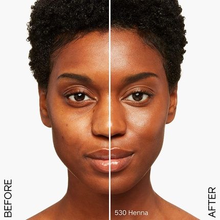 Shiseido Synchro Skin Self-Refreshing Custom Finish Powder Foundation 0.31Oz 530 Henna