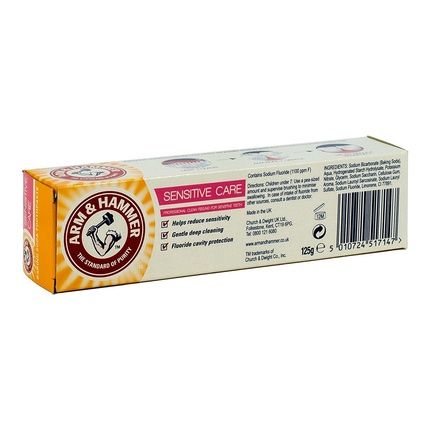Arm & Hammer Sensitive Care Baking Soda Toothpaste 125G