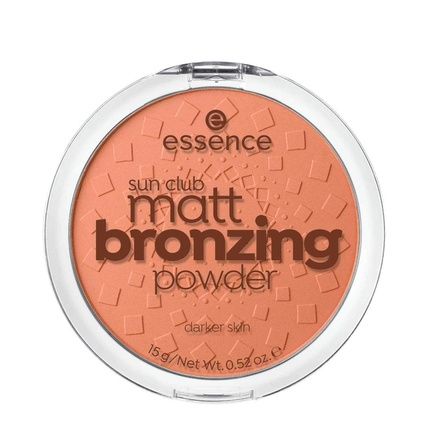 Essence Cosmetics Sun Club Matt Bronzing Powder 02 Luminous Ivory 15G