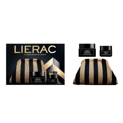 Lierac Premium Rich Antiaging Cream 50Ml Antiaging Eye Cream 20Ml Cosmetic Bag