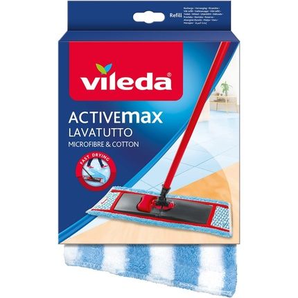 Vileda 141001 Lavatutto Cotton Replacement And Microfibre Cloth