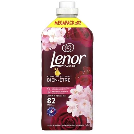 Lenor Passion Jasmine & Rose Fabric Softener 82 Scoops 1722 Ml