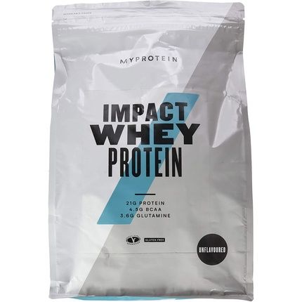 Myprotein Impact Whey Protein Unflavoured 2500G - 2.5Kg Pack