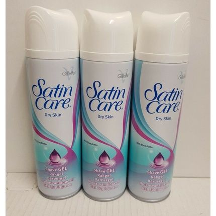 Gillette Satin Care Dry Skin Shave Gel With Shea Butter 200Ml