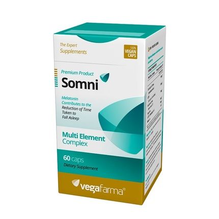 Vegafarma Somni 60 Capsules