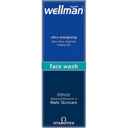 Vitabiotics Wellman Skin Technology Face Wash 125Ml