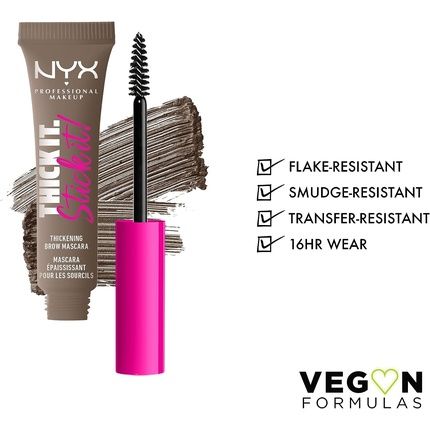 Nyx Professional Make Up Tick It. Stick It! Brow Mascara Ref 01-Taupe