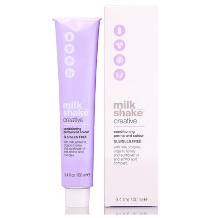 Milk Shake Creative Hair Color 6016Na Natural Ash Dark Blonde Conditioning - 34 Ounce 100 Milliliters