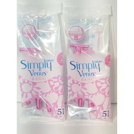 Gillette Simply Venus Simply Smooth Moisturerich Strip Disposables 10 Razors