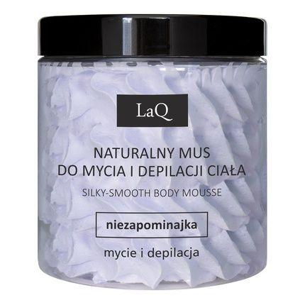 Laq Natural Body Wash And Hair Removal Foam Forget-Me-Not 250Ml