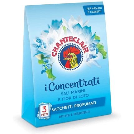 Chanteclair Concentrated Sea Salt And Lotus Flower Scented Sachets