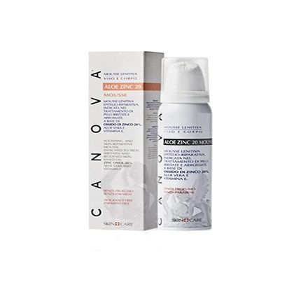 Canova Aloe Zinc 20 Mousse 100Ml
