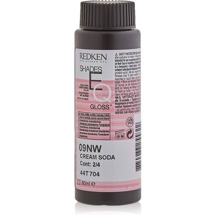 Redken Shades Eq Hair Coloring Number 09Nw, Cream Soda, 60 Ml