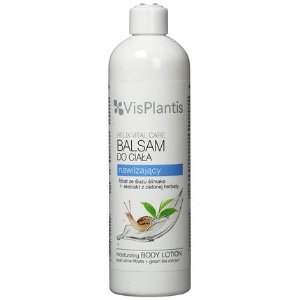 Vis Plantis Moisturizing Body Lotion With Snail Filtrate And Green Tea Extract 400G