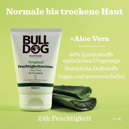 Bulldog Original Moisturising Cream For Men 100Ml - Image 3