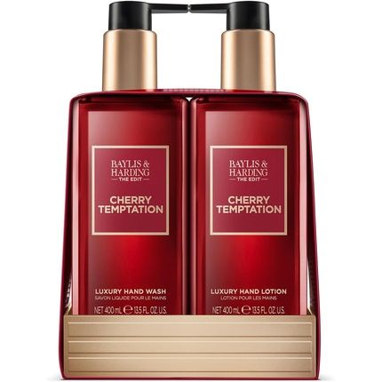 Baylis & Harding The Edit Cherry Temptation Hand Wash 400Ml - Pack Of 2
