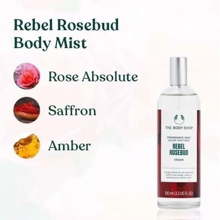The Body Shop Rebel Rosebud Fragrance Mist 100Ml