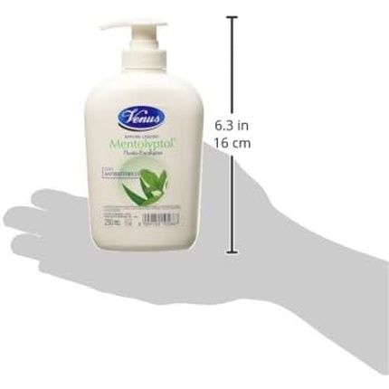 Venus Hand Soap Pump Antibacterial Mint & Eucalyptus 250Ml - Image 3