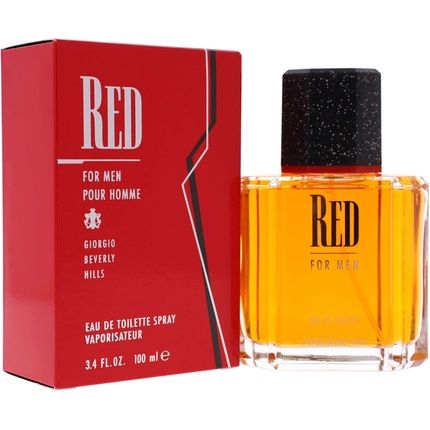 Giorgio Beverly Hills Red Homme Eau De Toilette 100Ml - Image 3
