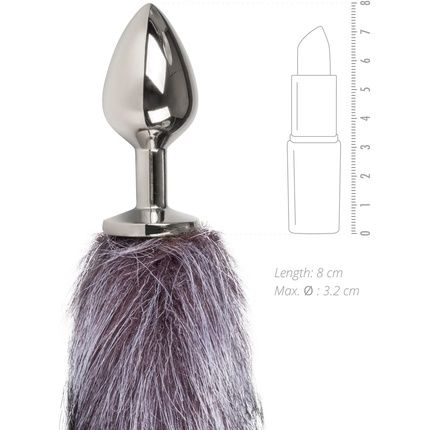 Foxtail Plug Silver Medium - Image 3