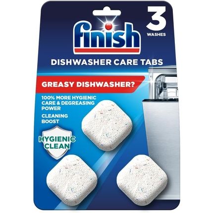 Finish In-Wash Dishwasher Cleaner Tablets 53G 3 Tablets Up To 3 Months Of Clean