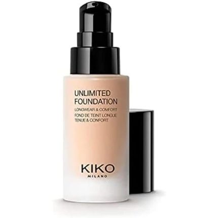 Kiko Milano Unlimited Long-Lasting Liquid Foundation 02 Rose