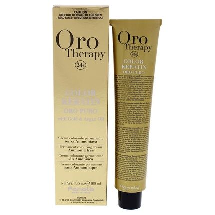 Fanola Oro Therapy Color Keratin 6.5 100Ml Dark Blonde Mahogany