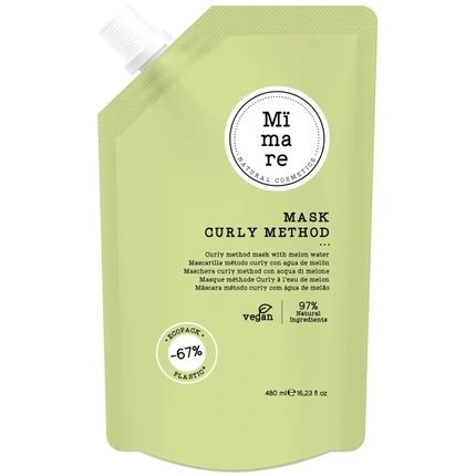 Mimare Curly Mask 480 Milliliters - Hair Care