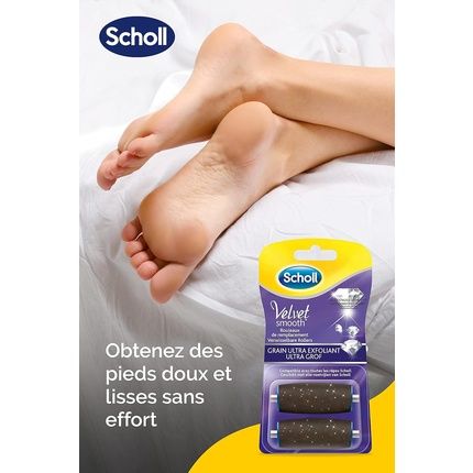Scholl Replacement Rollers For Electric Callus Remover - Pack Of 2
