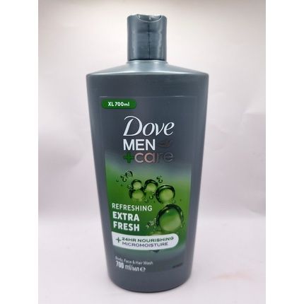 Dove Men +Care Extra Fresh Body Face & Hair Wash 700Ml